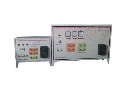 Small & Big Panel for 3 ph Induction Motor with Mechanical Loading Arrangement